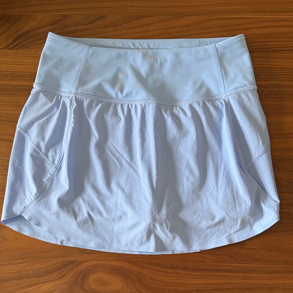 Athleta Light Blue Athletic Skirt